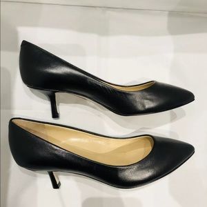 Giuseppe Zanotti Black Leather Pumps Heels EU 35